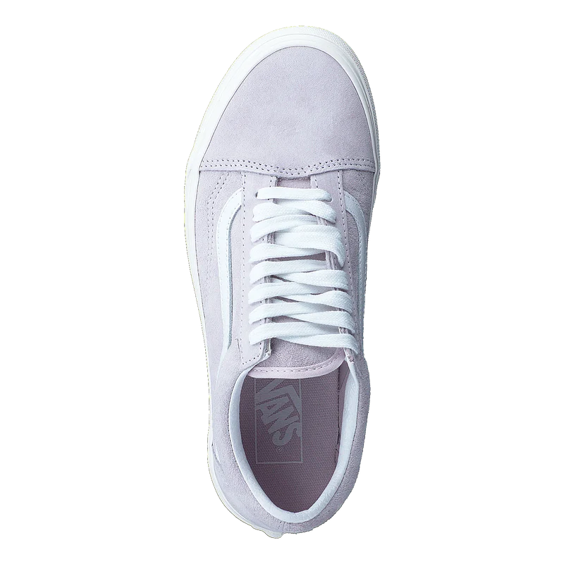 Ua Old Skool (pig Suede)orchdicesnwwht