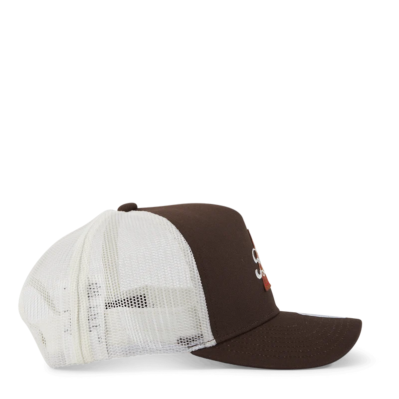 Earlston X C Mp Trucker Hat Dark Earth/off White