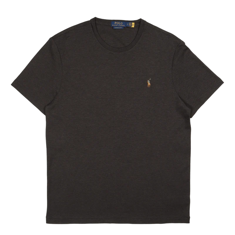 Custom Slim Fit Soft Cotton T-Shirt Dark Charcoal Heather