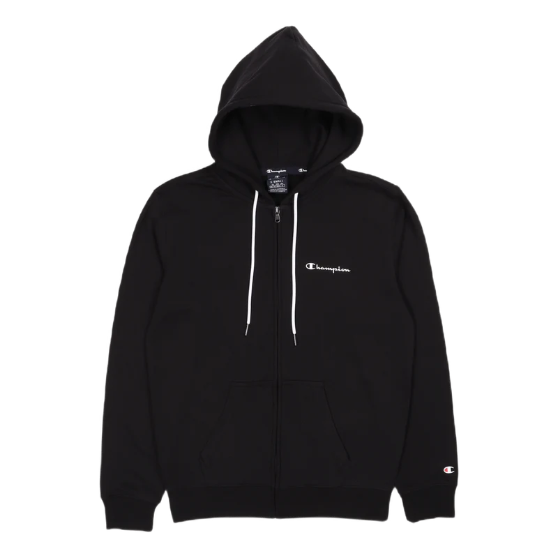 Hooded Full Zip Sweatshirt Black Beauty