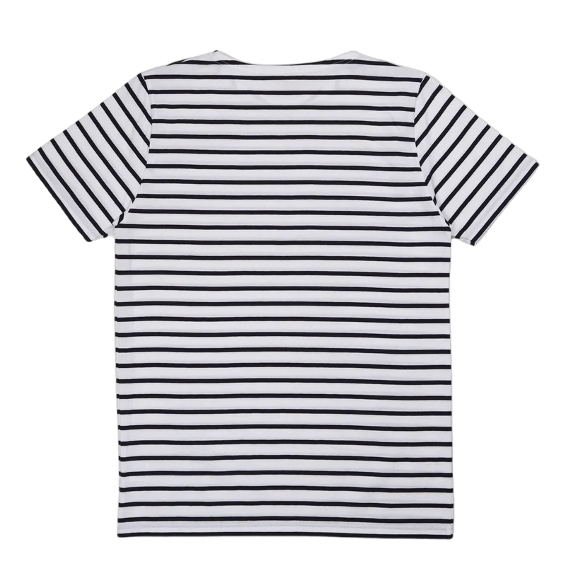 Marinière "hoëdic" H Blanc/navire