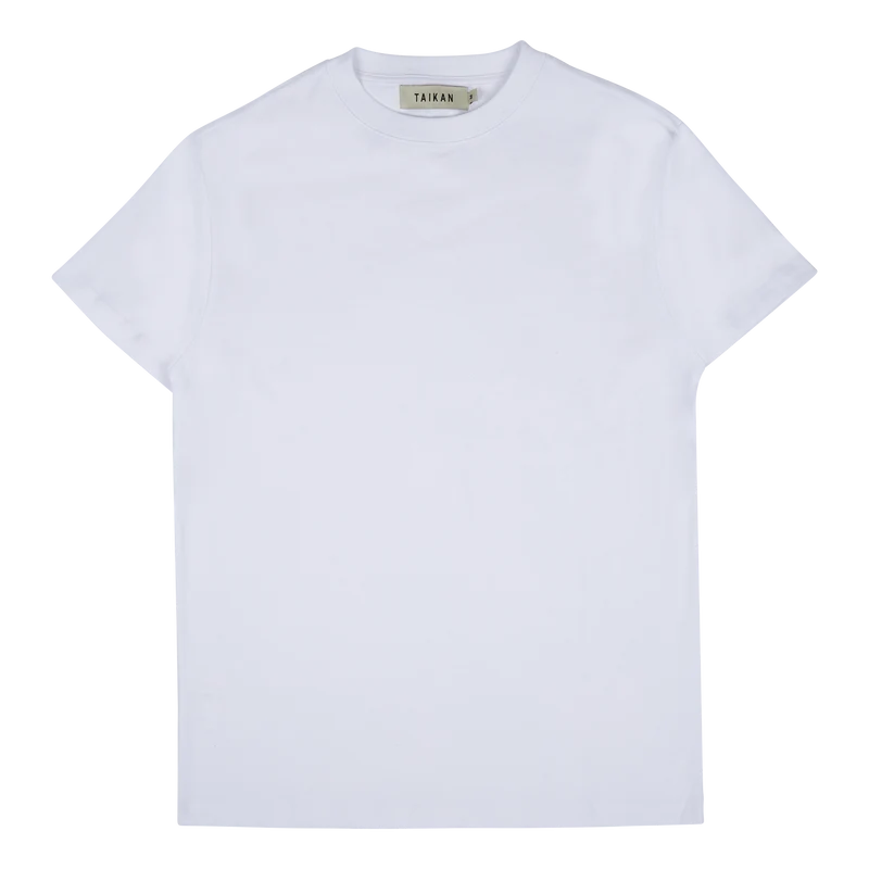 Heavyweight S/s T-white White