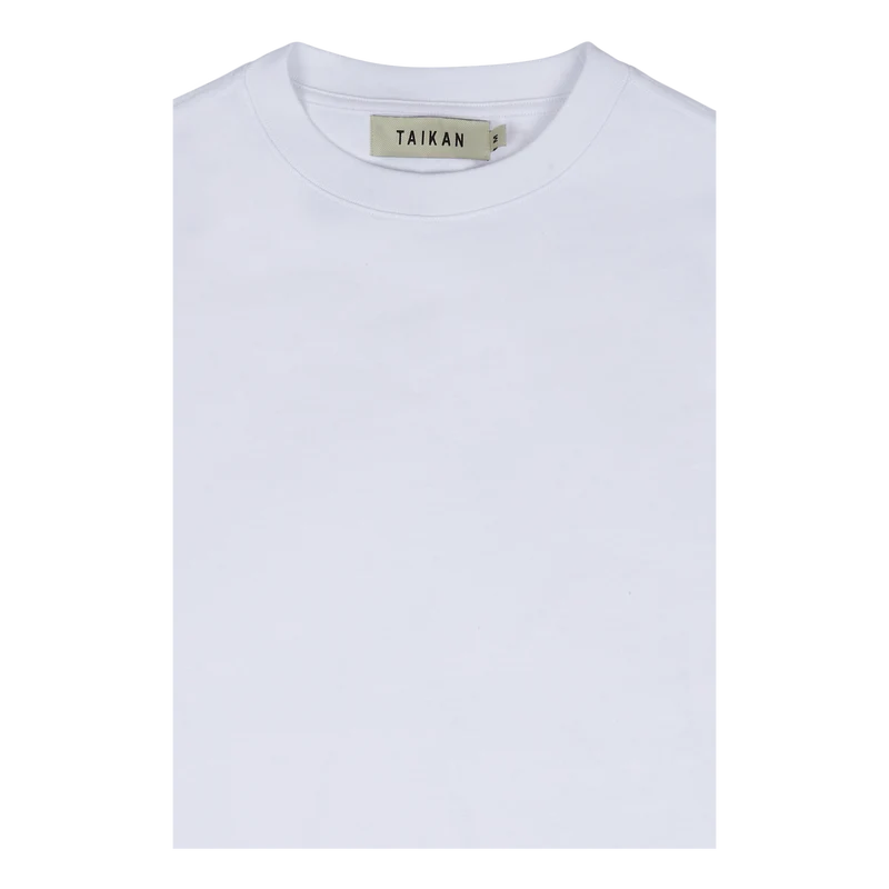 Heavyweight S/s T-white White