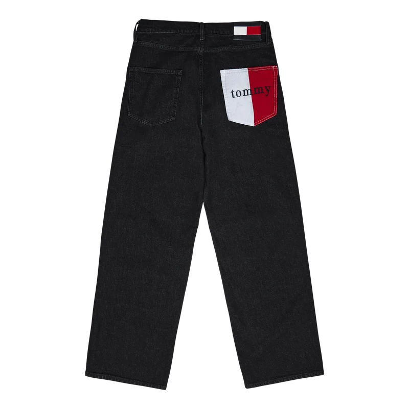 Tjcu Wide Leg Denim Pant Denim