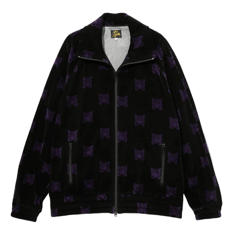 Track Jacket - C/pe Papillon V Black/purple