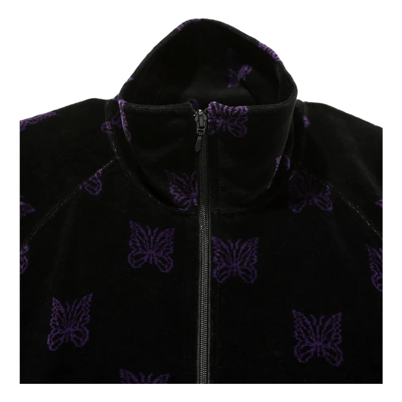 Track Jacket - C/pe Papillon V Black/purple