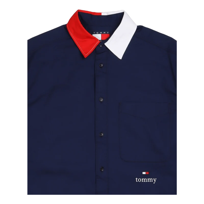 Tjcu Flag Heritage Shirt Yale Navy