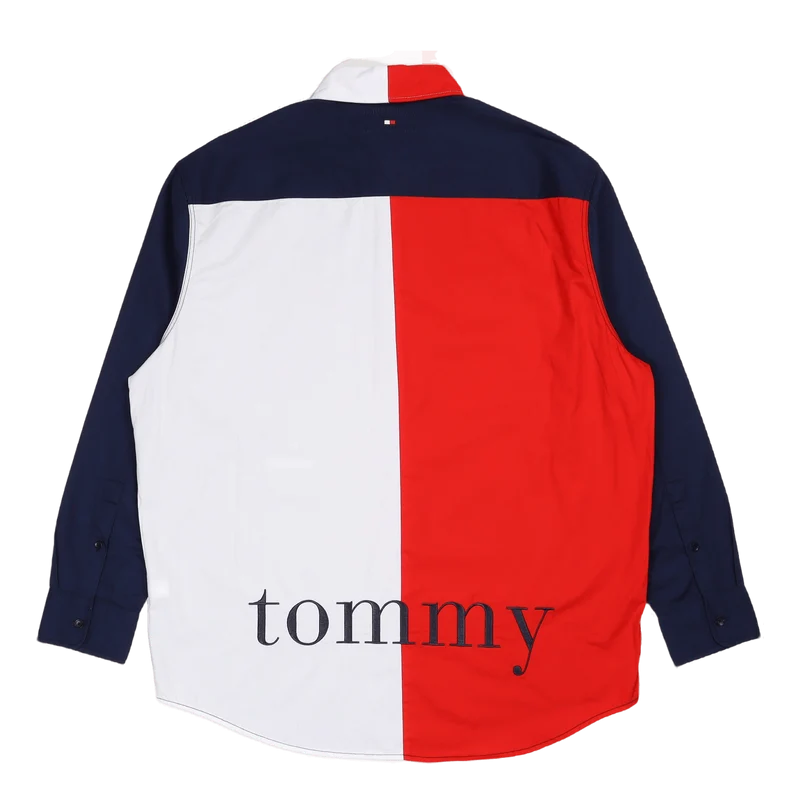 Tjcu Flag Heritage Shirt Yale Navy