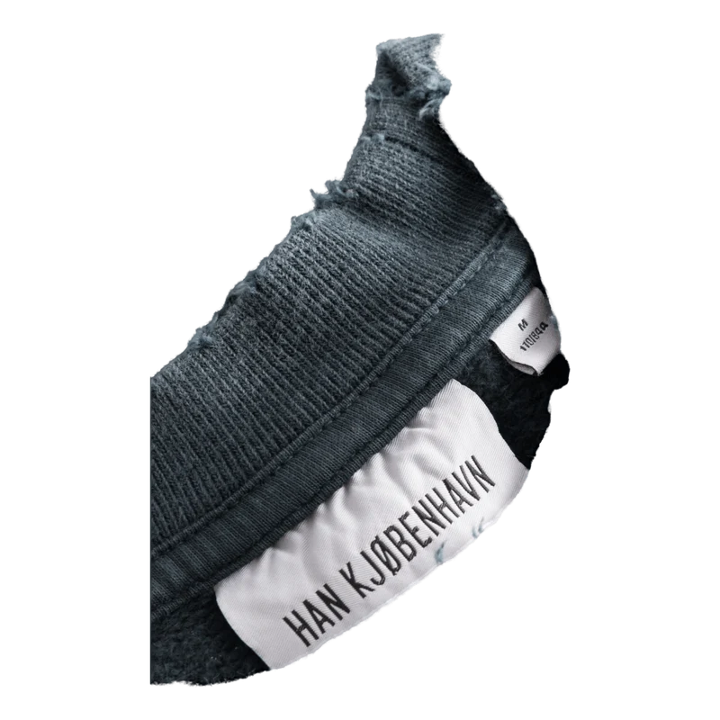 Distressed Crew Logo Distressed Dark Grey