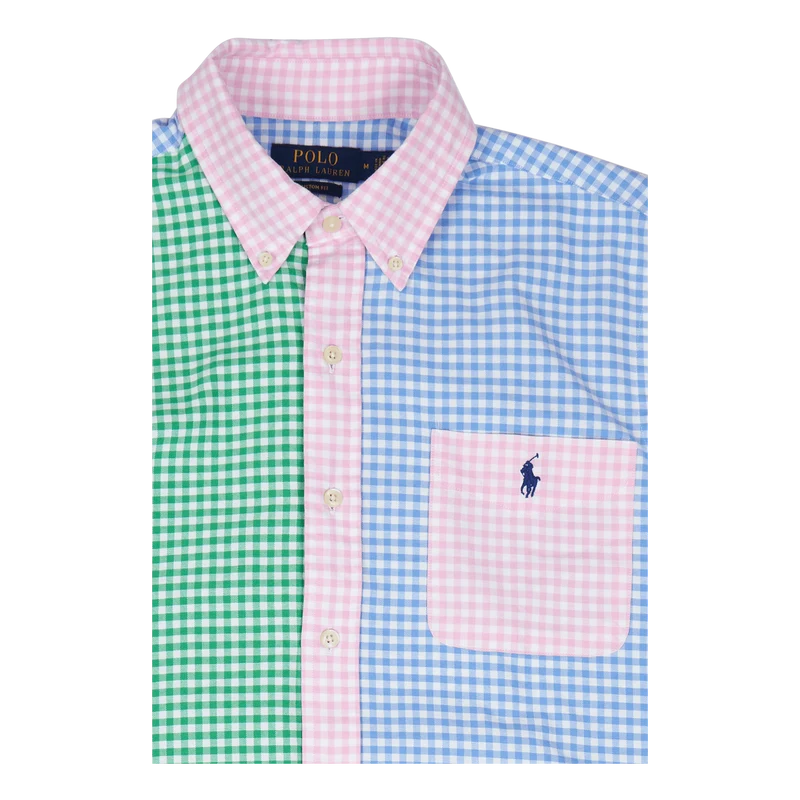 40/1 Lw Yd Oxford-cubdpppktss 5967 Gingham Funshirt