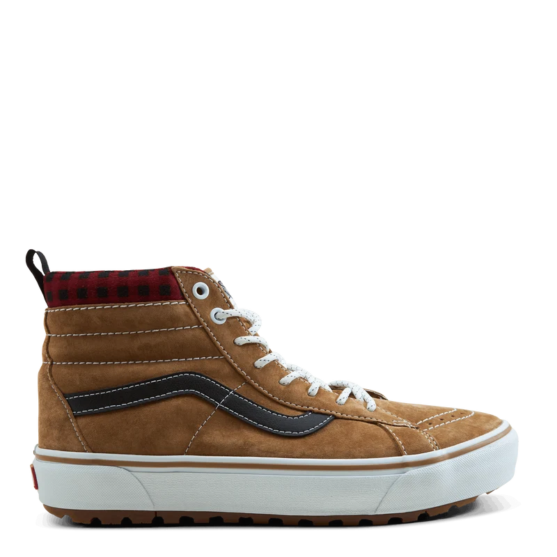 Ua Sk8-hi Mte-1 Plaid Brown/black