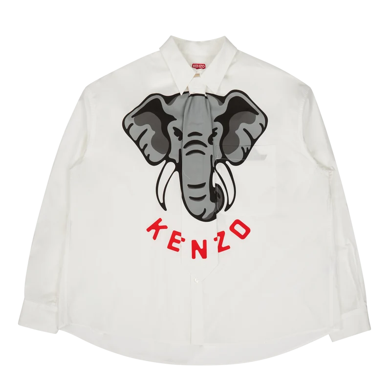 Shirt Ls Ken Zo Off White