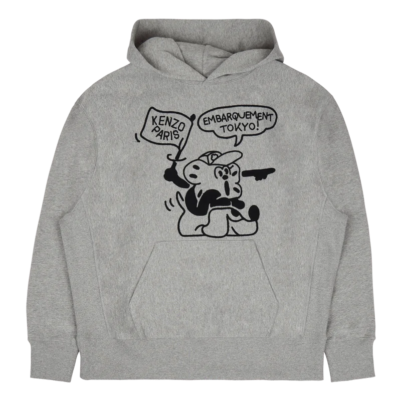 Hoodie Boke Boy Pearl Grey