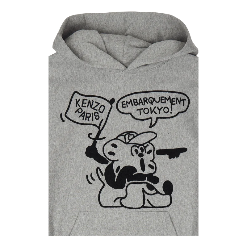 Hoodie Boke Boy Pearl Grey