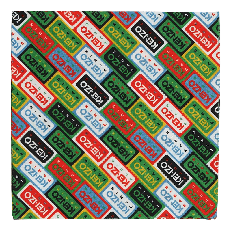 Bandana Kenzo Label Multicolor