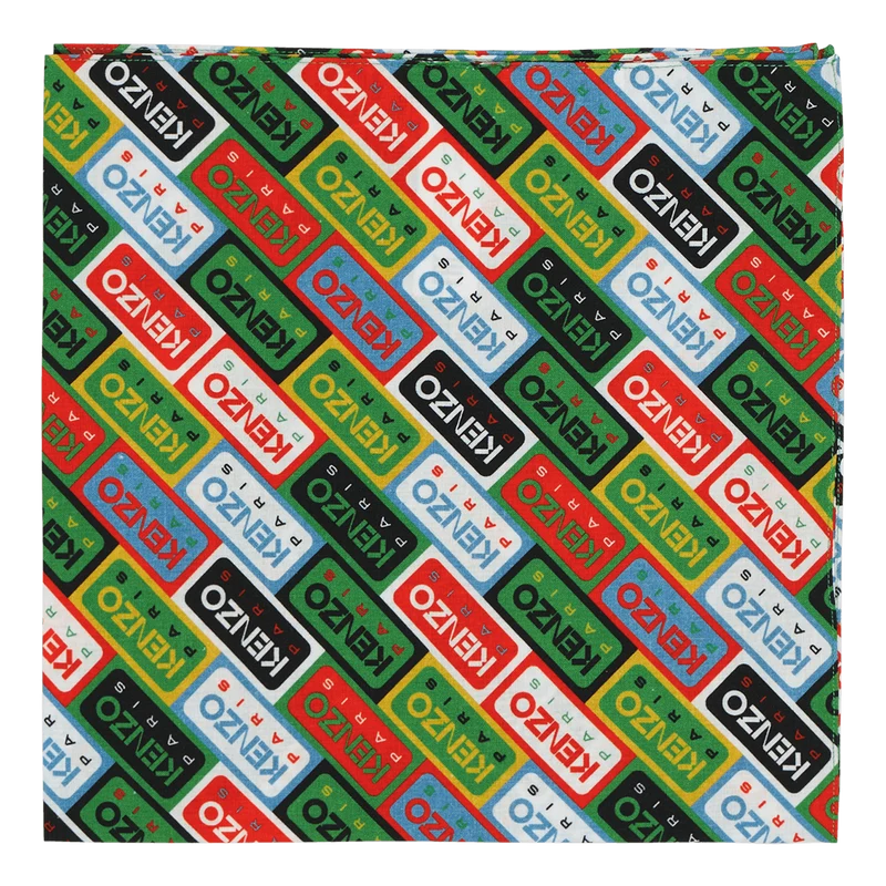 Bandana Kenzo Label Multicolor