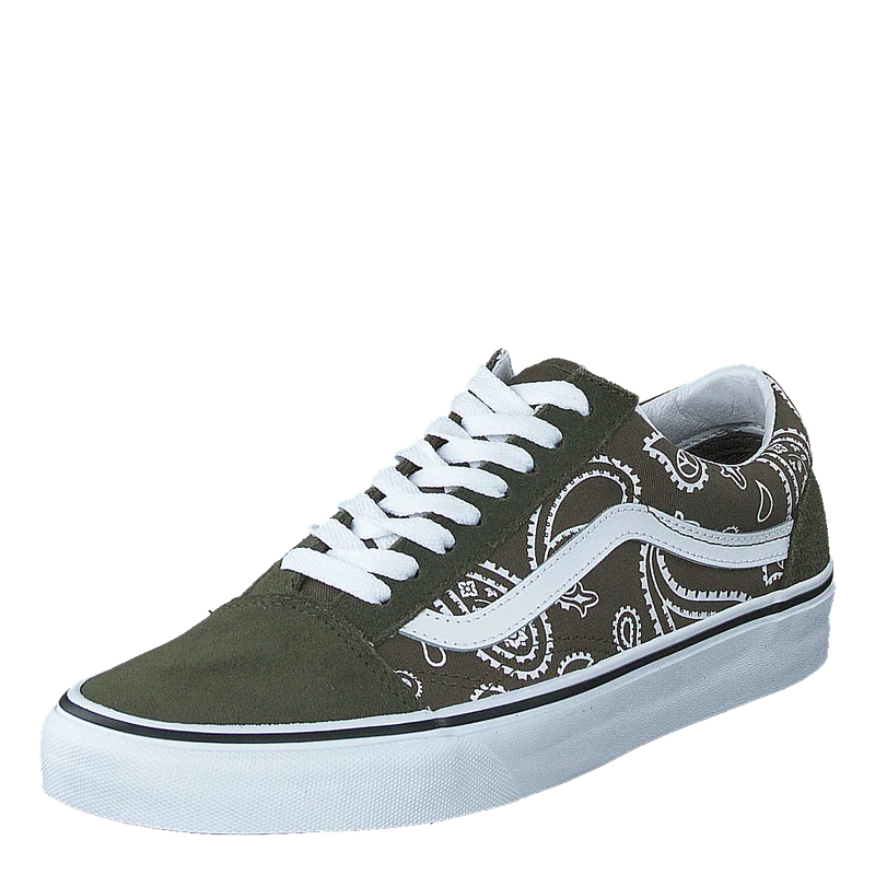 Ua Old Skool (peace Paisley)grplftrwht