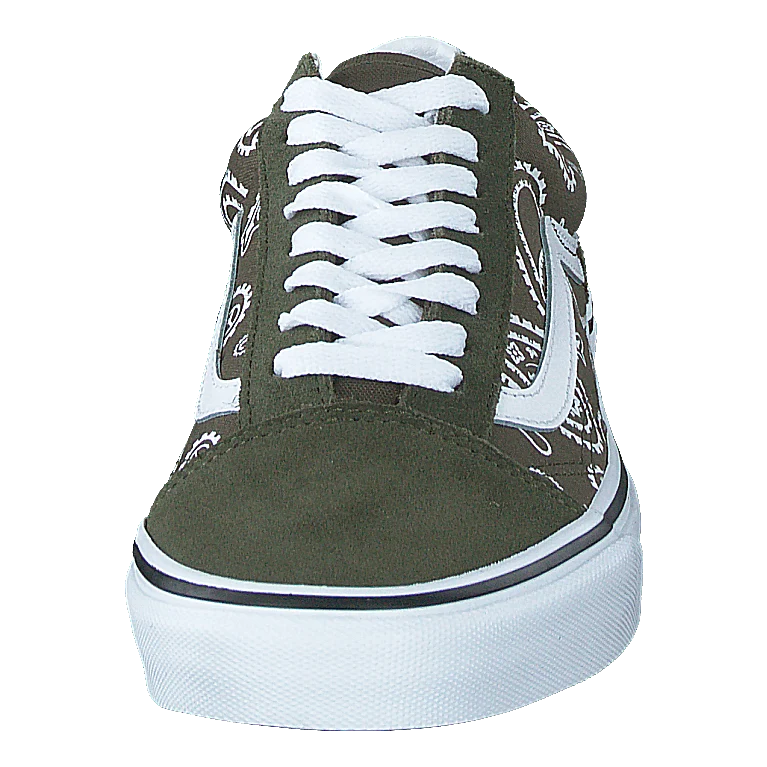 Ua Old Skool (peace Paisley)grplftrwht