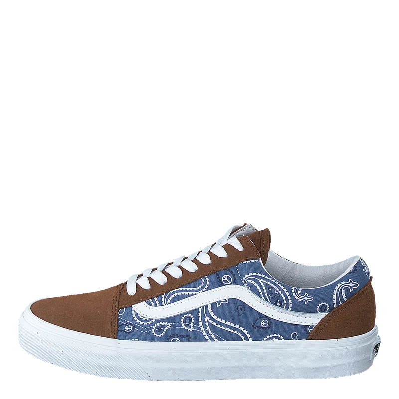 Ua Old Skool (peace Paisley)unitytrwht