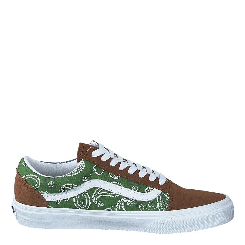 Ua Old Skool (peace Paisley)unitytrwht