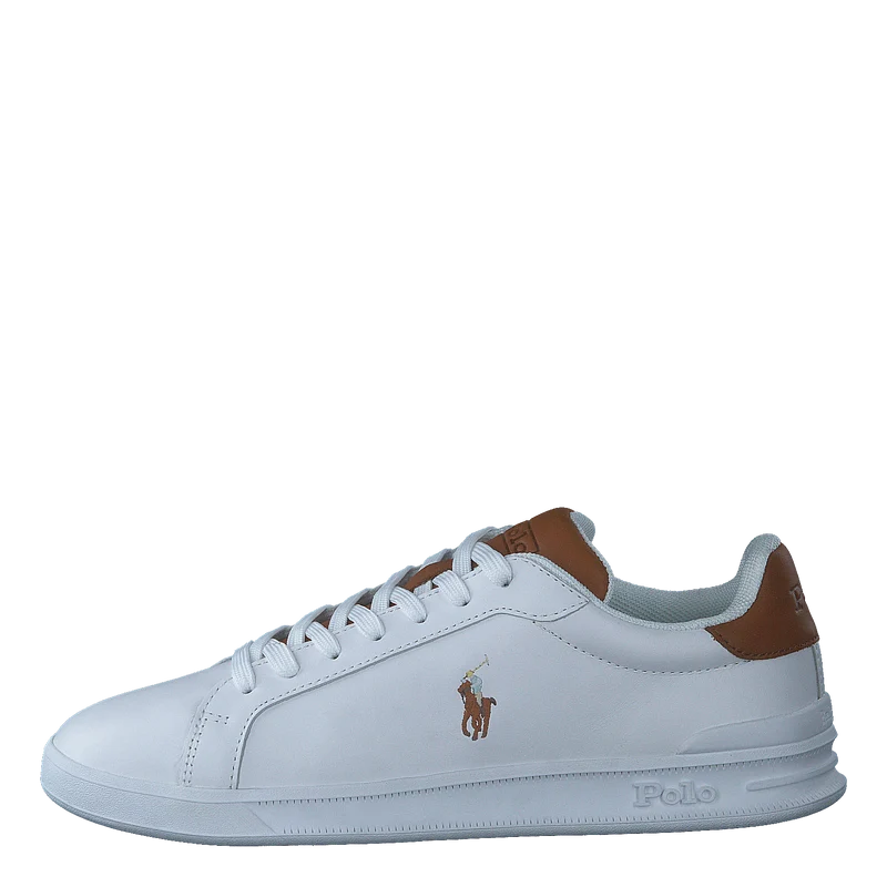 Heritage Court II Leather Sneaker White / Tan