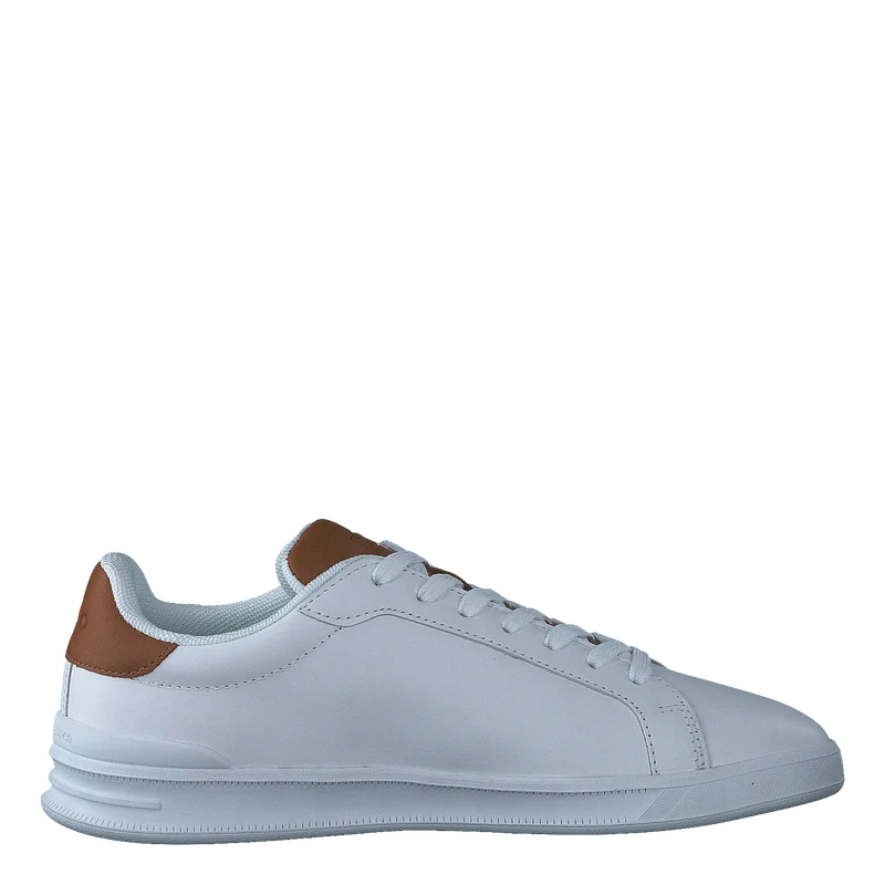 Heritage Court II Leather Sneaker White / Tan