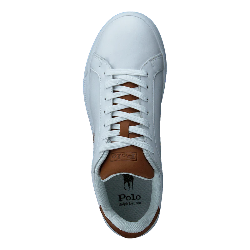 Heritage Court II Leather Sneaker White / Tan