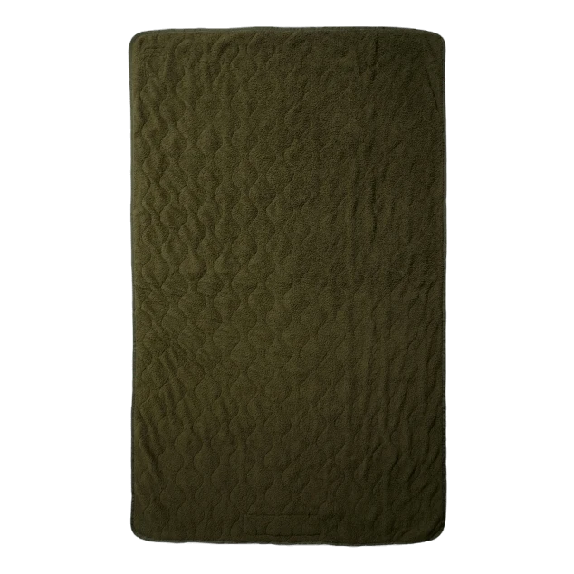 Military Quilted Blanket Ii Olive