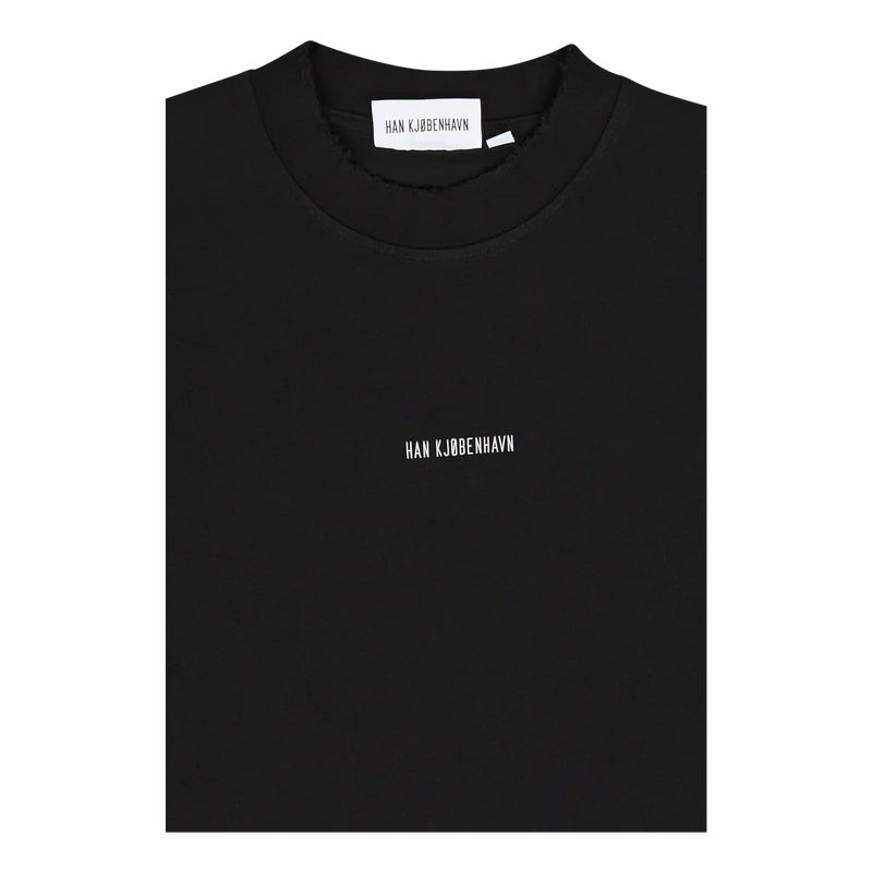 Distressed Tee Short Sleeve Lo Distressed Black