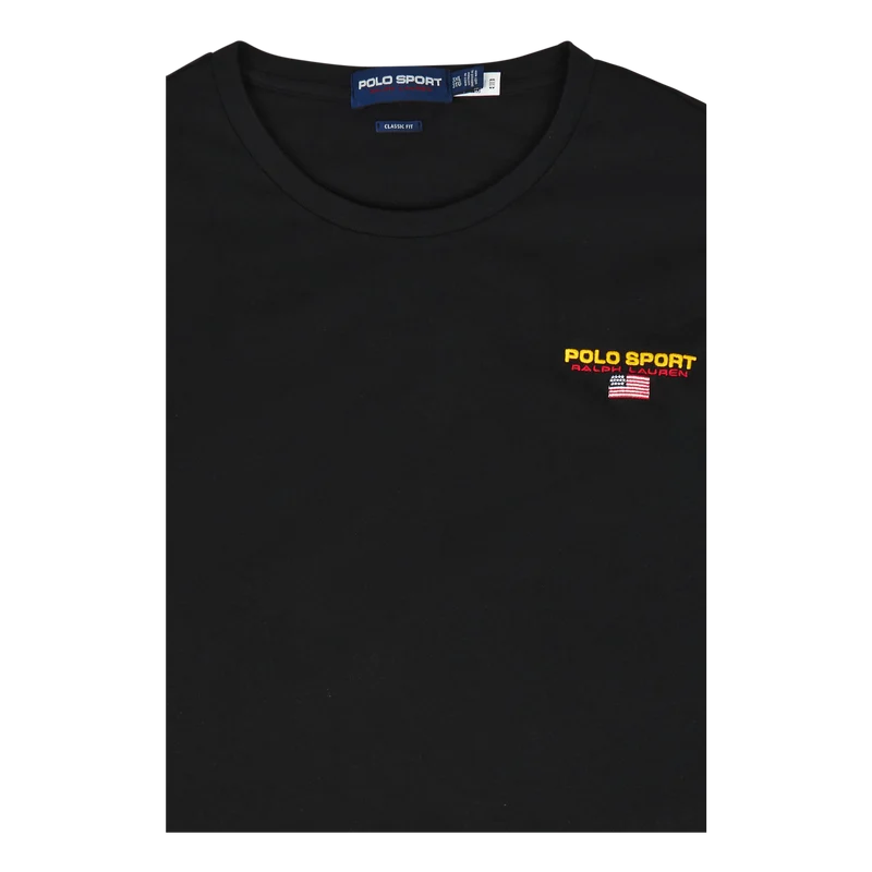 Classic Fit Polo Sport Jersey T-Shirt Polo Black / Gold