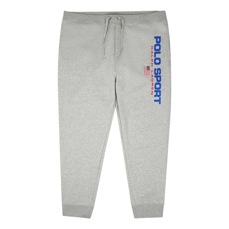 Polo Sport Fleece Jogger Pant Andover Heather / Red