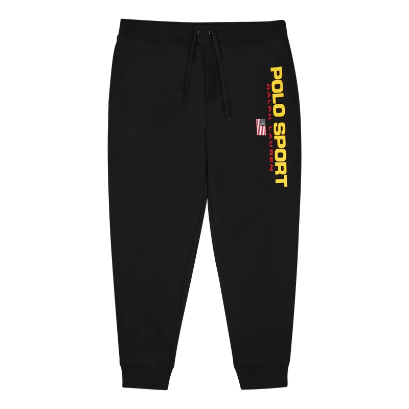 Polo Sport Fleece Jogger Pant Polo Black / Gold
