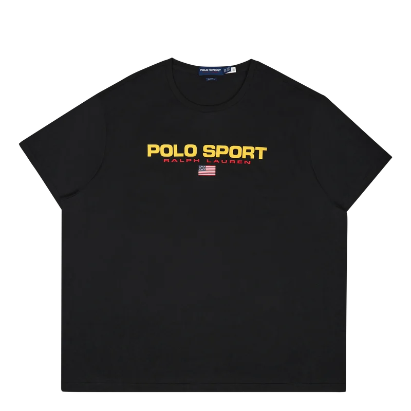 Classic Fit Polo Sport Jersey T-Shirt Polo Black / Gold