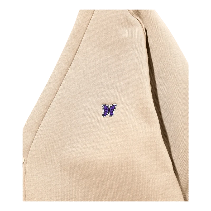V Neck Cardigan - Pe/c Lined F Khaki