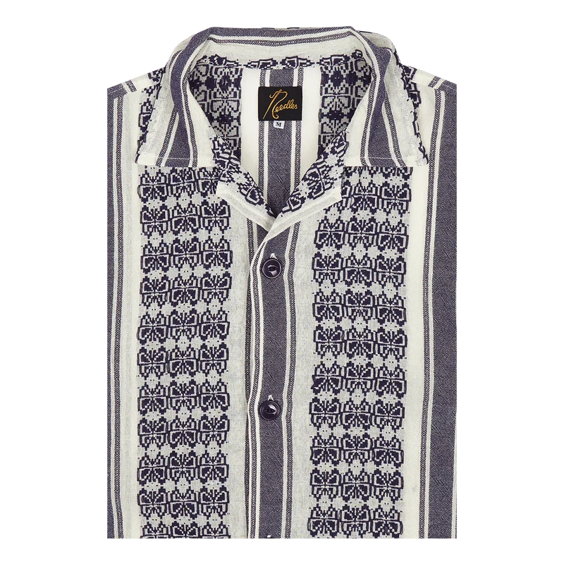 Needles Cabana Shirt - Papillo A-white