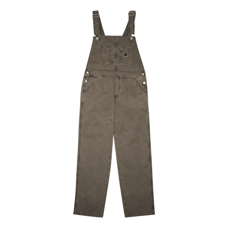 W' Bib Overall Straight Black