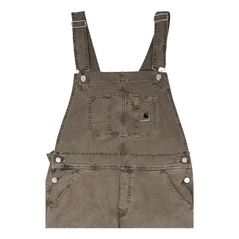 W' Bib Overall Straight Black