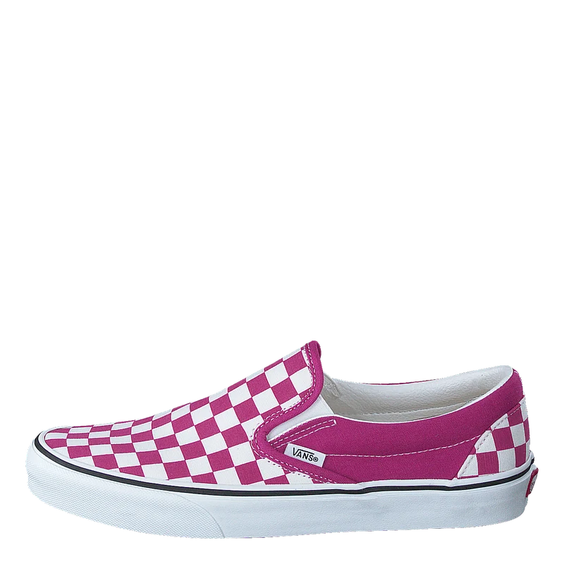 Ua Classic Slip-on (checkerboard)fchsrdtrwht