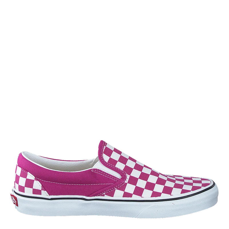 Ua Classic Slip-on (checkerboard)fchsrdtrwht
