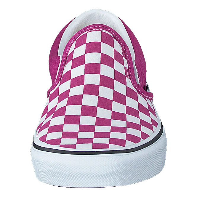 Ua Classic Slip-on (checkerboard)fchsrdtrwht