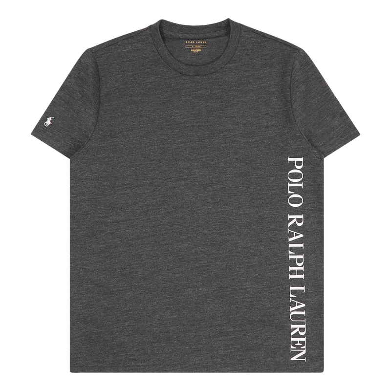 S/s Crew-sleep-top Charcoal Heather