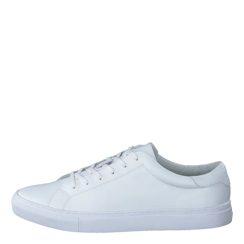 Jermain Leather Sneaker White