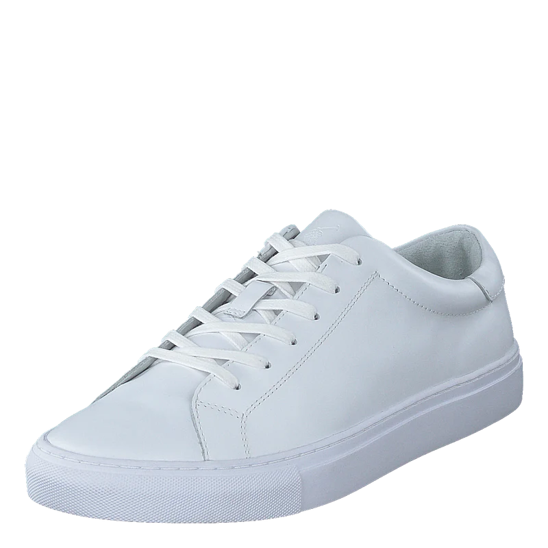 Jermain Leather Sneaker White
