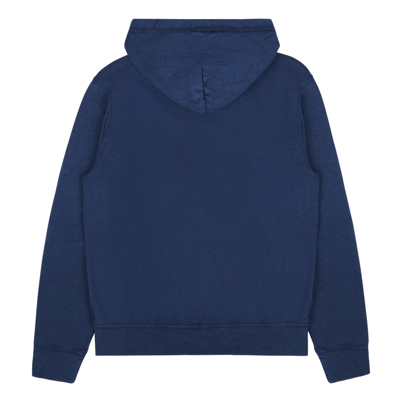 Spa Terry Full-Zip Hoodie Newport Navy