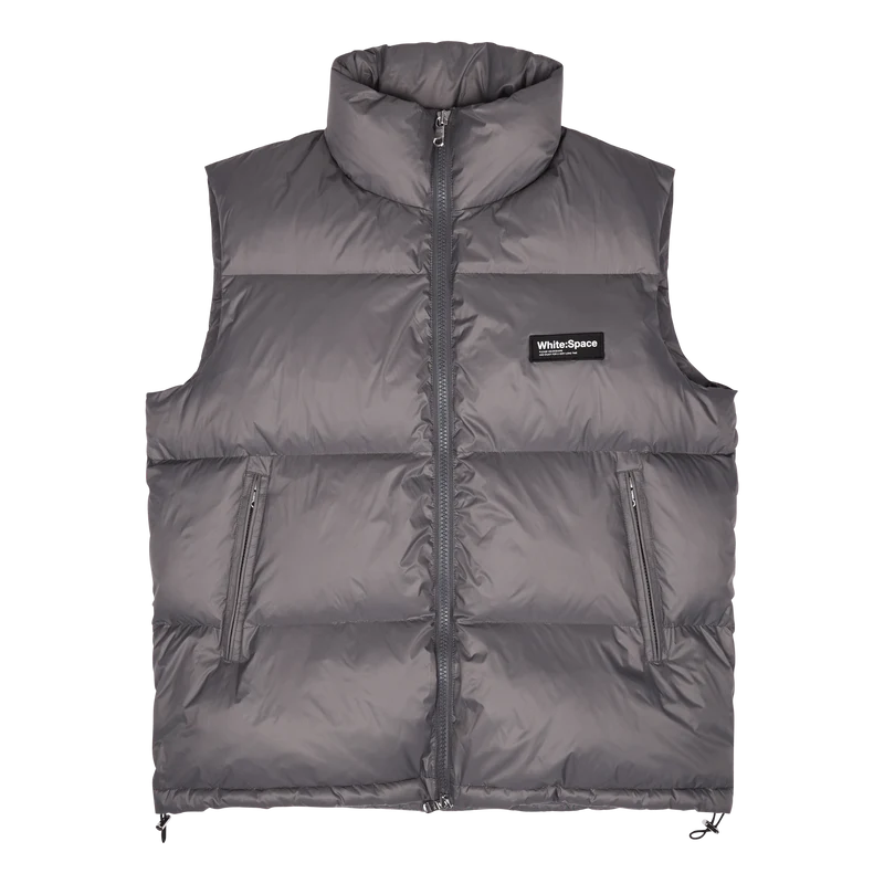 Scott Down Vest Grey