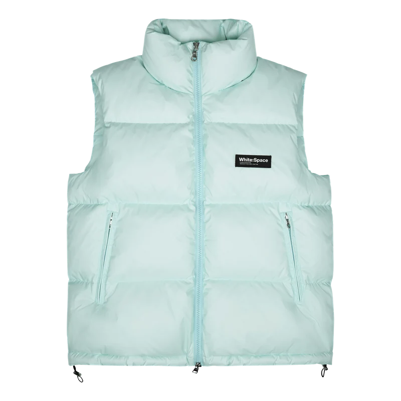 Scott Down Vest Aqua