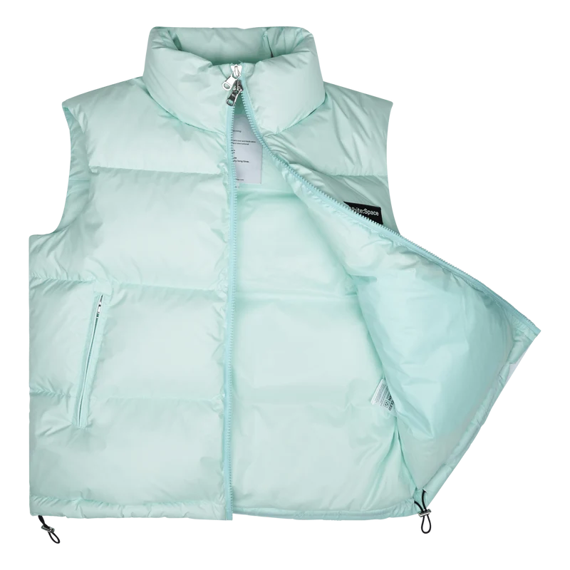 Scott Down Vest Aqua
