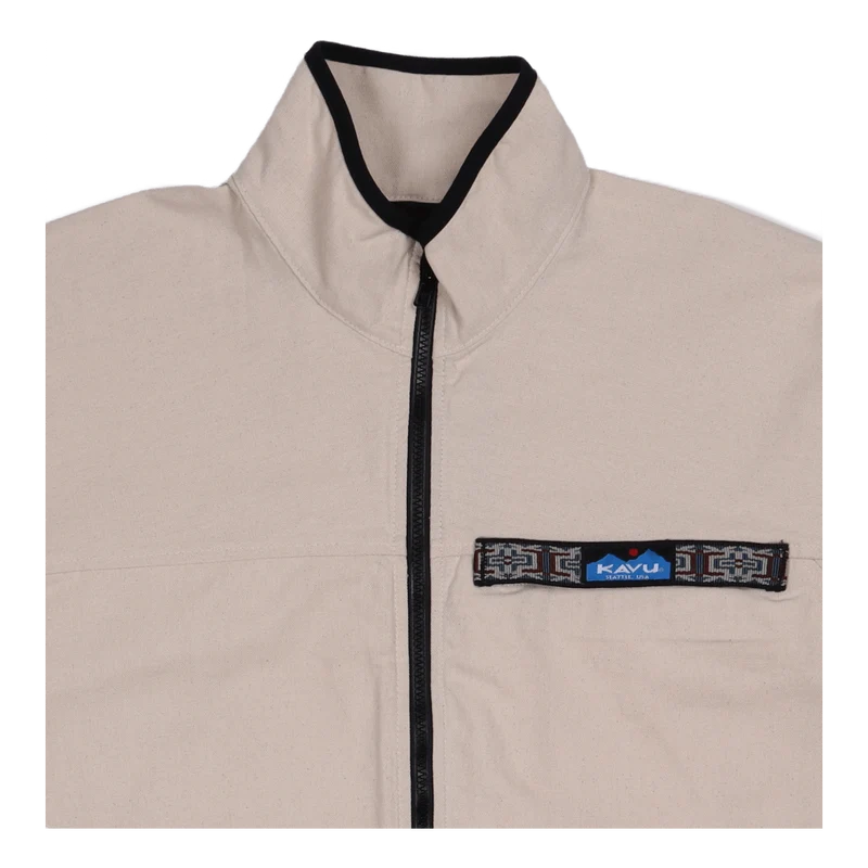 L/s Fz Throwshirt Birchwood