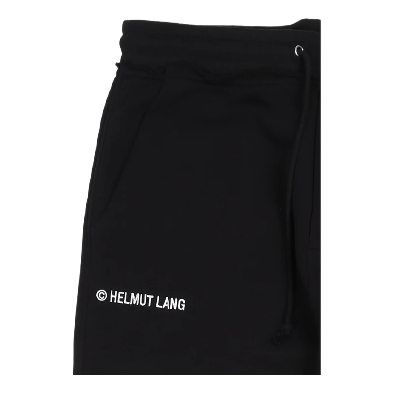 Trapunto Jogger Black