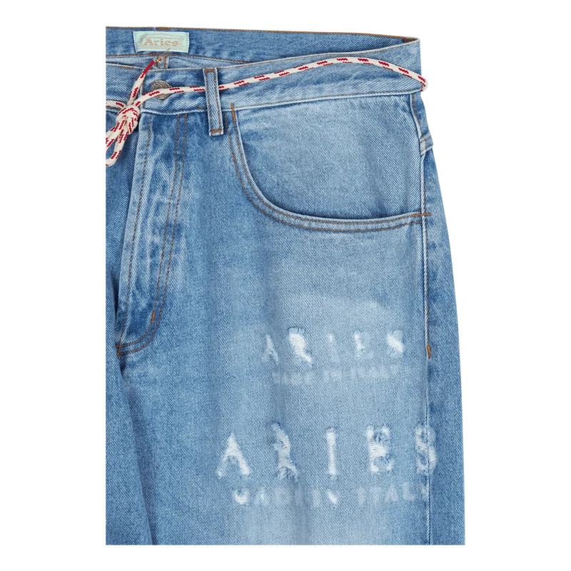 Destroyed Batten Jean Blue
